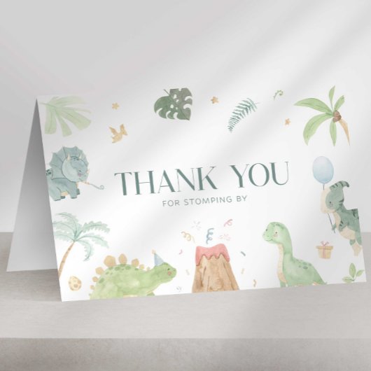 ベビーディノサンキューカード サンキューカード