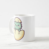 ベビーディノハッチリング コーヒーマグカップ (正面左)