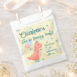 ベビーディノバースデーパーティー フェイバーバッグ