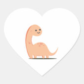 ベビーディノ ハートシール (正面)