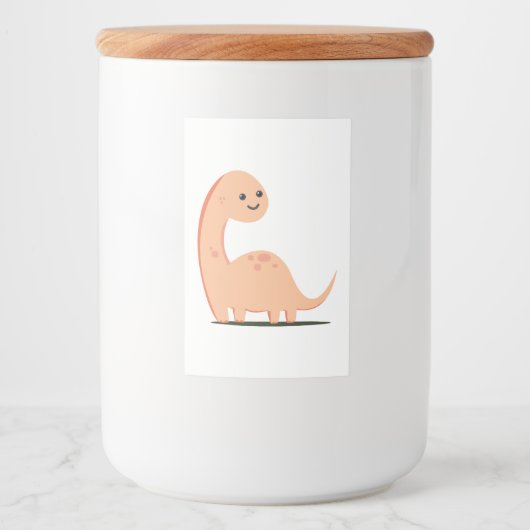 ベビーディノ フードラベル (正面)