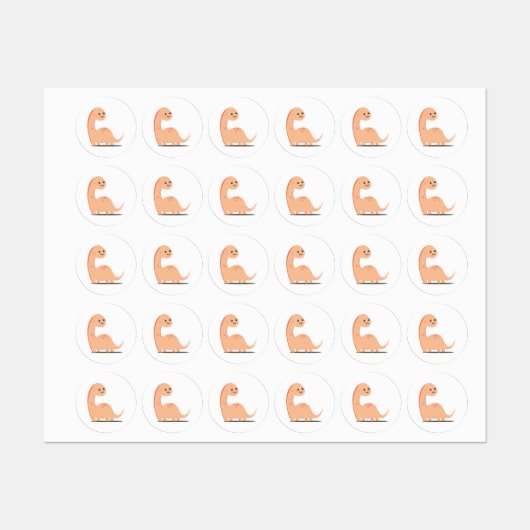 ベビーディノ ラベル (シート)