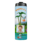 ベビーディーノサーマルタンブラー子供へ誕生日ギフト タンブラー (正面)