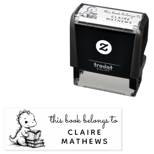 ベビーディーノリーダエックスライブラリカスタムスタンプ セルフインキングスタンプ (インサイチュ)