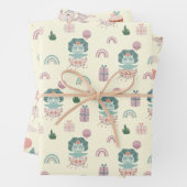 ベビーデノラッピング紙フラットシートセット3 ラッピングペーパーシート (インサイチュ)