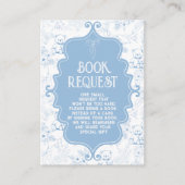 ベビートイルドゥジュイベアブルーの本 エンクロージャーカード (正面)