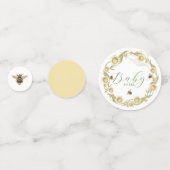 ベビートゥBeeテーマベビーシャワー コンフェッティ (裏面)