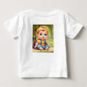 ベビートップスとTシャツ ベビーTシャツ (裏面)