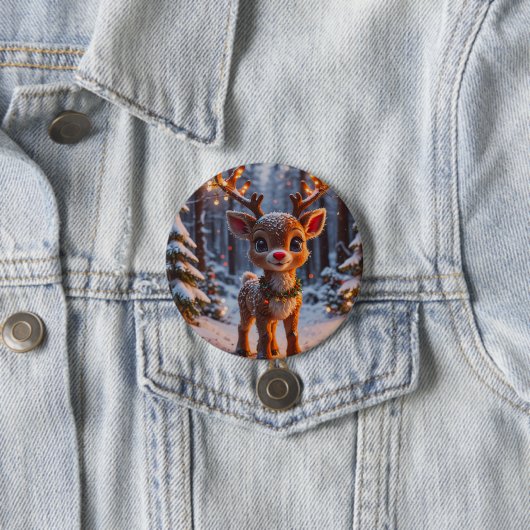 ベビートナカイ 缶バッジ (インサイチュ)