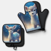 ベビートナデアきらめくスターリーナイト 鍋つかみ&鍋敷きセット (正面/裏面)
