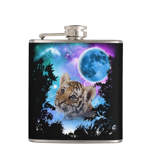 ベビートラの真夜中の森林 フラスク (正面)