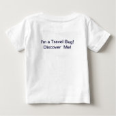 ベビートラベルバグシャツ ベビーTシャツ (裏面)