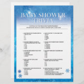 ベビートリビア[スノーウィーブルー] レターヘッド (正面/裏面)