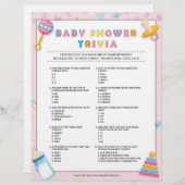 ベビートリビア[ベビー基本ピンク] レターヘッド (正面/裏面)