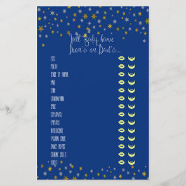 ベビートレイトリトルスターベビーシャワーゲーム