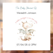 ベビードラゴンが途中にあるベビーウィンドウにしがみつく ウィンドウサイン (シート2)