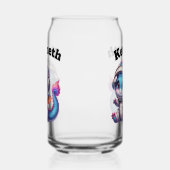 ベビードラゴンのヘルメット探検宇宙 ガラス缶 (左)