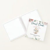 ベビードラゴンはウェイベイシャワーゲストブック ノートブック (内部)