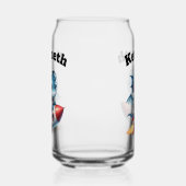 ベビードラゴンはロケットを宇宙で飛ばす! ガラス缶 (左)