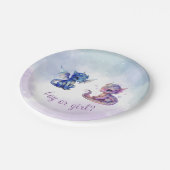 ベビードラゴンズ性別によるパーティーの表示 ペーパープレート (アングル)