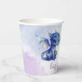 ベビードラゴンズ性別によるパーティーの表示 紙コップ (正面)