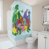 ベビードラゴンネストファンタジー シャワーカーテン (インサイチュ)