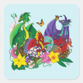 ベビードラゴンネストファンタジー スクエアシール (正面)