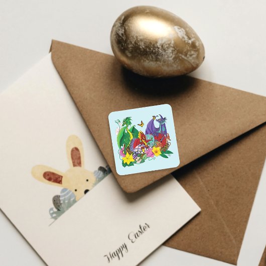 ベビードラゴンネストファンタジー スクエアシール