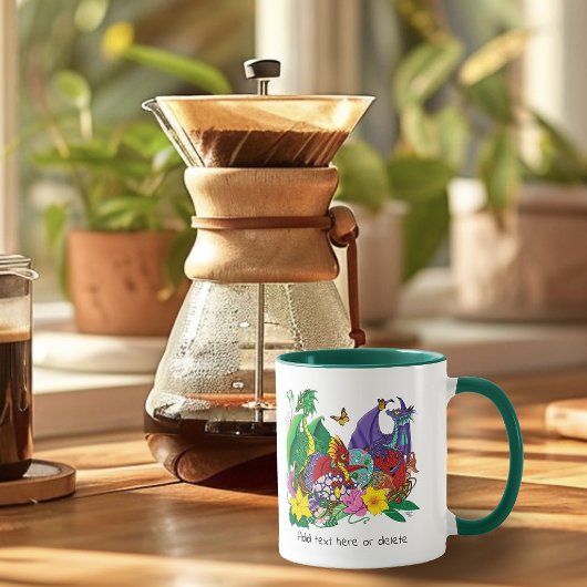 ベビードラゴンネストファンタジー マグカップ