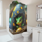 ベビードラゴンハッチング シャワーカーテン (インサイチュ)