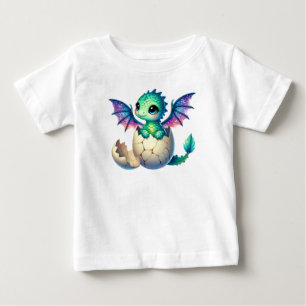 ベビードラゴンハッチングTシャツ ベビーTシャツ