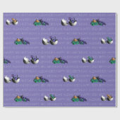 ベビードラゴンハッピーバースデーカラー選択 ラッピングペーパー (フラット)