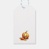 ベビードラゴンハローウィンパーティの恩恵 ギフトタグ (裏面)