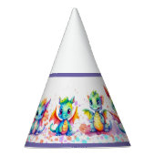 ベビードラゴンバースデーパーティハッツ パーティーハット (右)