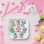 ベビードラゴンバースデーパーティー紙プレート ペーパープレート (パーティー)