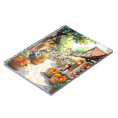 ベビードラゴンマーケットアドベンチャーノート ノートブック (左側)