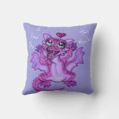 ベビードラゴンラブ クッション (裏面)