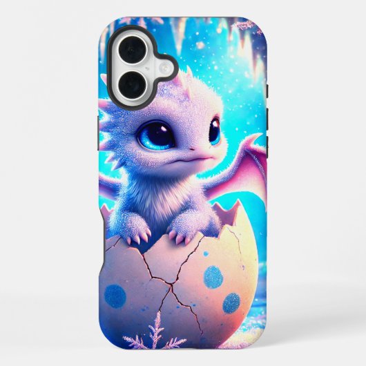 ベビードラゴン携帯ケース iPhoneケース (裏面)