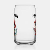 ベビードラゴン消防士救! ガラス缶 (左)