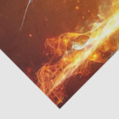 ベビードラゴン白熱［赤熱］光を放つウィング&オルブスデクページ 薄葉紙 (詳細)