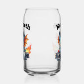 ベビードラゴン警官が夢を追う! ガラス缶 (左)