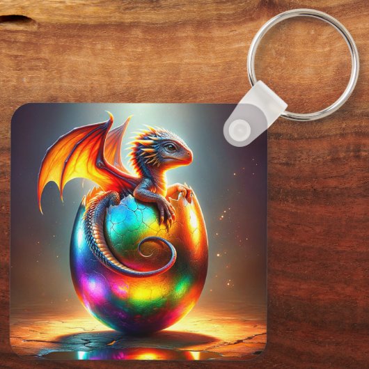 ベビードラゴン キーホルダー (裏面)