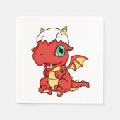 ベビードラゴン スタンダードカクテルナプキン (正面)