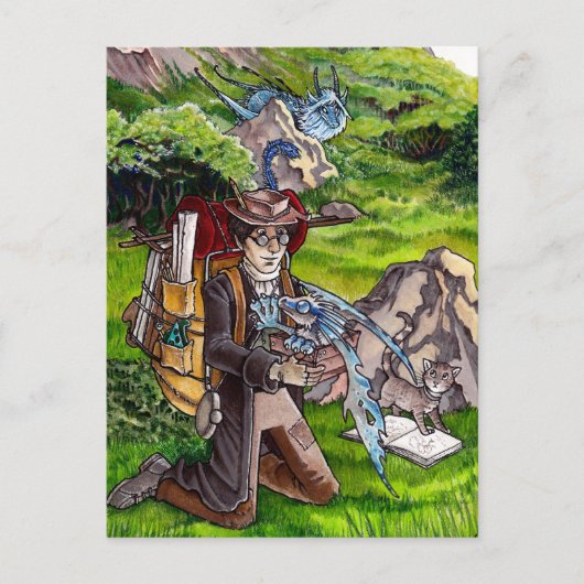 ベビードラゴン ポストカード (正面)