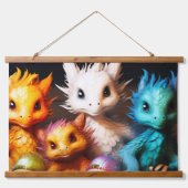 ベビードラゴン 吊り下げ型タペストリー (正面)