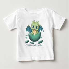 ベビードラゴン， 2024辰年，アニメかわいい ベビーTシャツ
