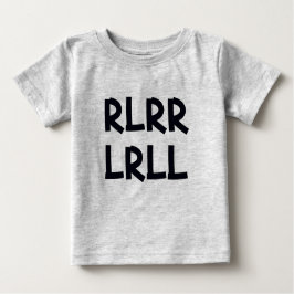 ベビードラマー – パラディドル ベビーTシャツ