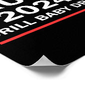 ベビードリルドナルド・トランプ2024アメリカを取り戻す ポスター (角)