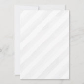 ベビードーナツ性発現パーティの招待状 招待状 (裏面)