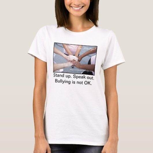 ベビードールのティーを立てて下さい Tシャツ (正面)